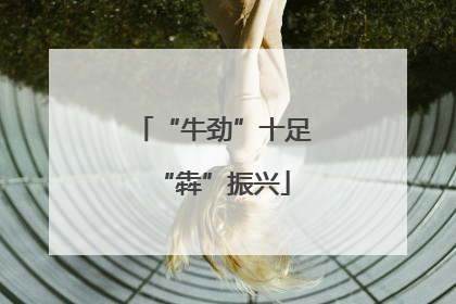 “牛劲”十足“犇”振兴