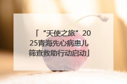 “天使之旅”2025青海先心病患儿筛查救助行动启动