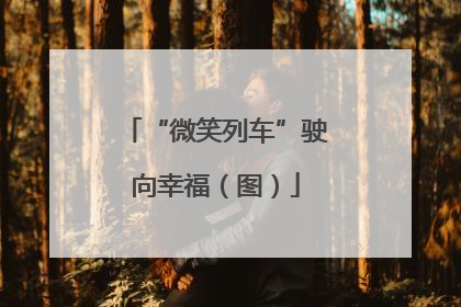 “微笑列车”驶向幸福（图）