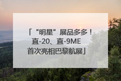 “明星”展品多多！直-20、直-9ME首次亮相巴黎航展
