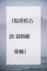 粽香传古韵 温情暖桑榆