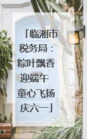 临湘市税务局：粽叶飘香迎端午 童心飞扬庆六一