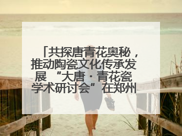 共探唐青花奥秘，推动陶瓷文化传承发展 “大唐・青花瓷学术研讨会”在郑州圆满举行