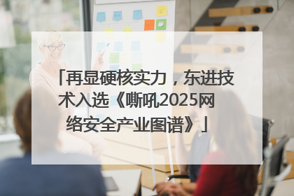 再显硬核实力，东进技术入选《嘶吼2025网络安全产业图谱》
