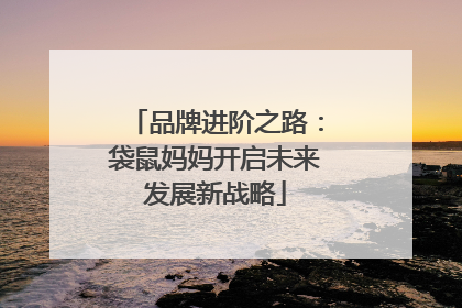 品牌进阶之路：袋鼠妈妈开启未来发展新战略