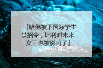 哈佛被下国际学生禁招令，比利时未来女王也被影响了