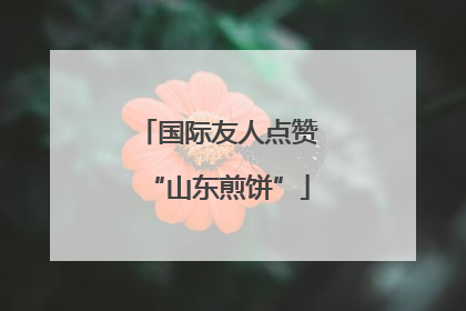 国际友人点赞“山东煎饼”