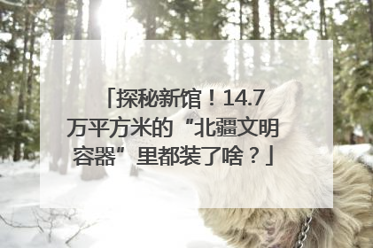 探秘新馆！14.7万平方米的“北疆文明容器”里都装了啥？
