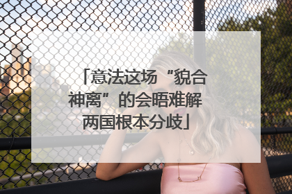 意法这场“貌合神离”的会晤难解两国根本分歧