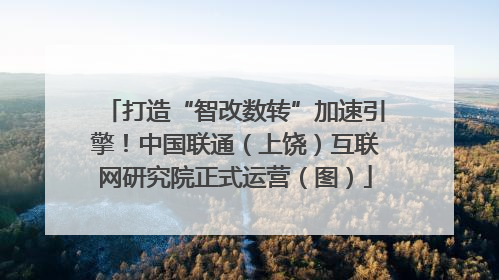 打造“智改数转”加速引擎！中国联通（上饶）互联网研究院正式运营（图）