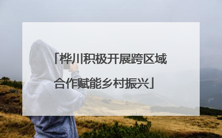 桦川积极开展跨区域合作赋能乡村振兴