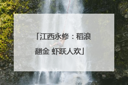 江西永修：稻浪翻金 虾跃人欢