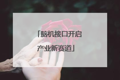 脑机接口开启产业新赛道