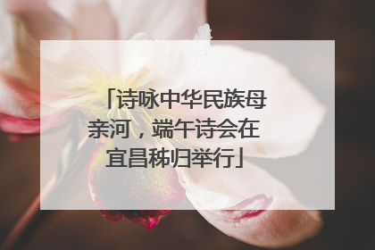 诗咏中华民族母亲河，端午诗会在宜昌秭归举行