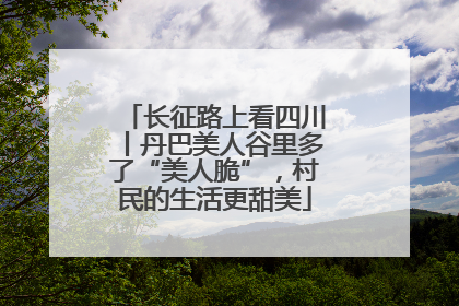 长征路上看四川丨丹巴美人谷里多了“美人脆”，村民的生活更甜美