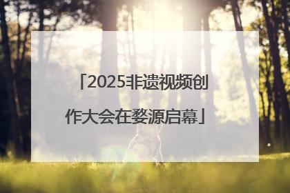 2025非遗视频创作大会在婺源启幕